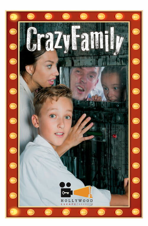 Cartel del juego Crazy Family