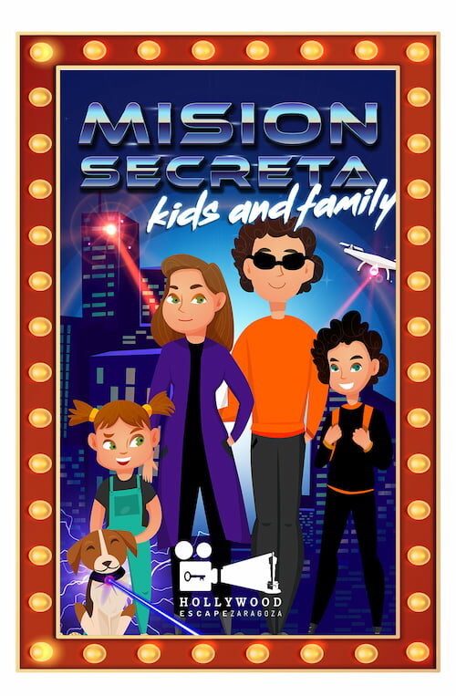 Cartel del juego Misión Secreta